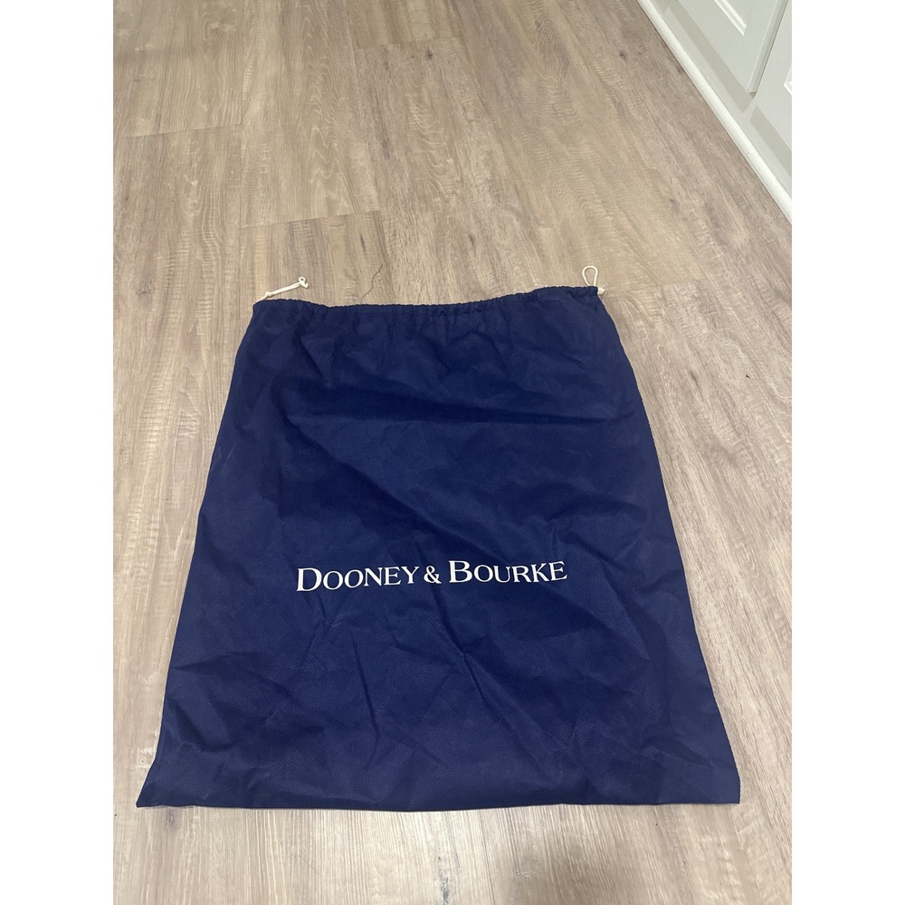 Dooney & Bourke Navy Blue Handbag Dust Bag Drawstring Storage Accessory 27x23